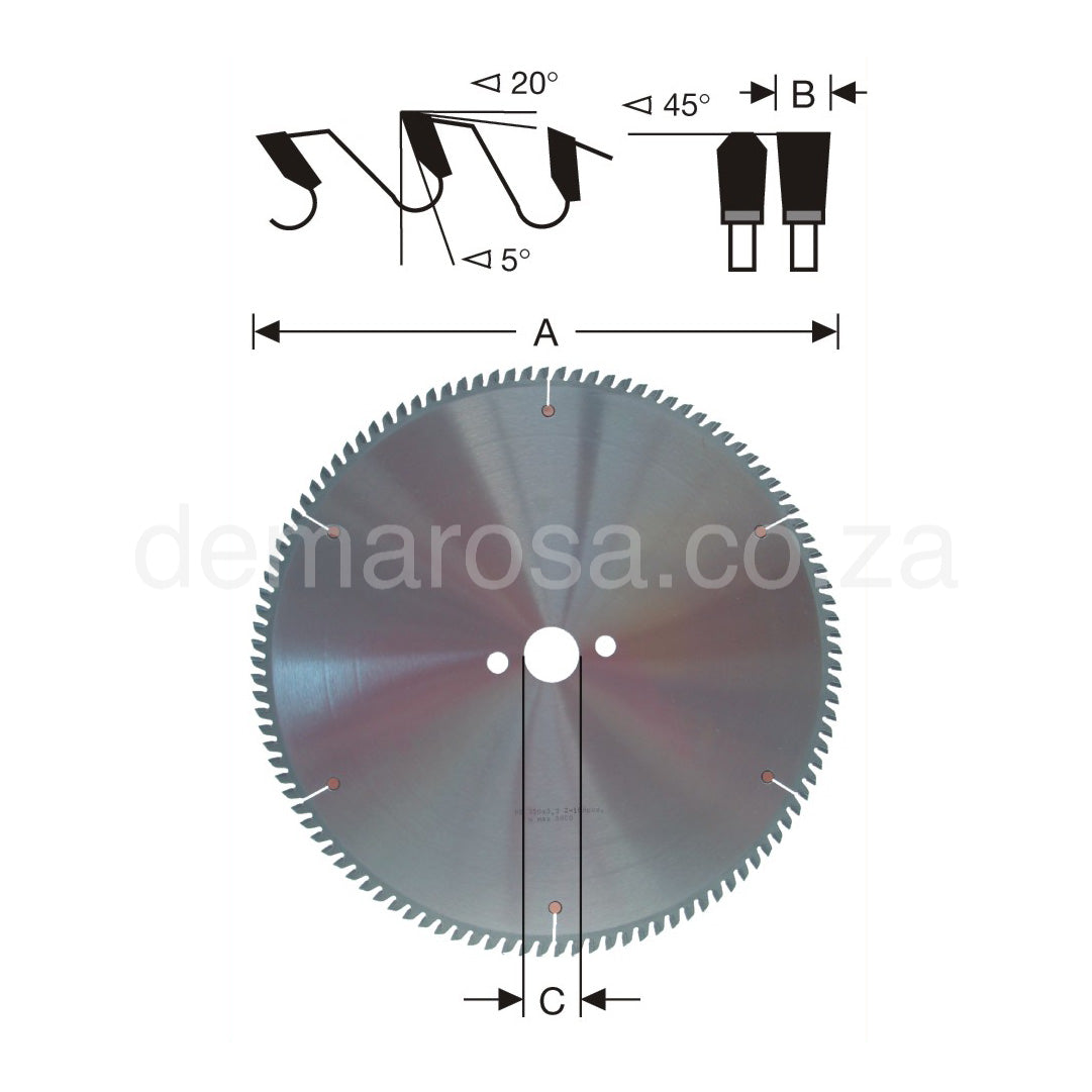 Carbide - Tipped Sawblades - Positive Rake