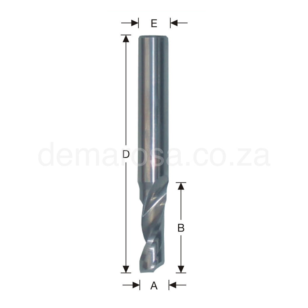 Single Flute Cutters - Solid Carbide (91100)