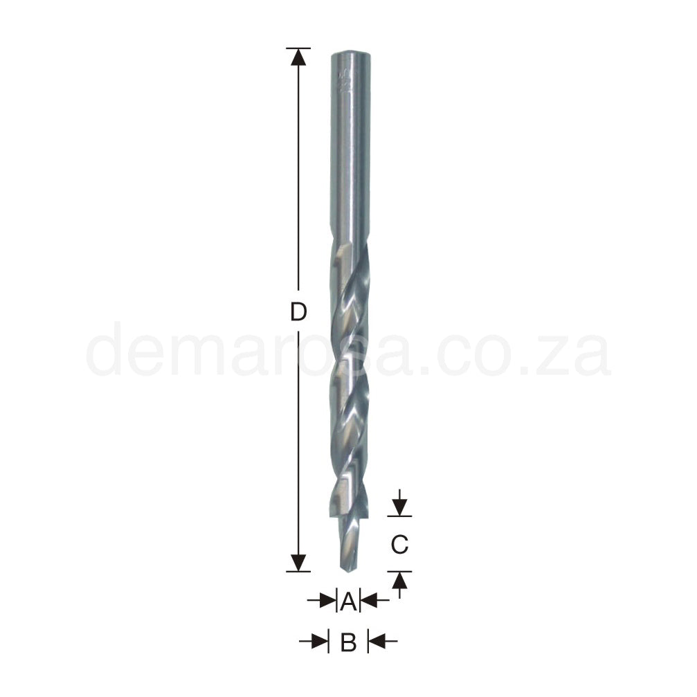 Step Drill Bits Hss - Pack of 5 Pieces