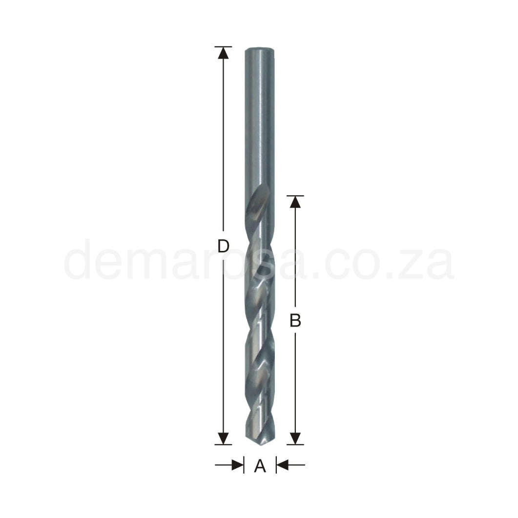 Twist Drills HSS - Pack of 5 Pieces