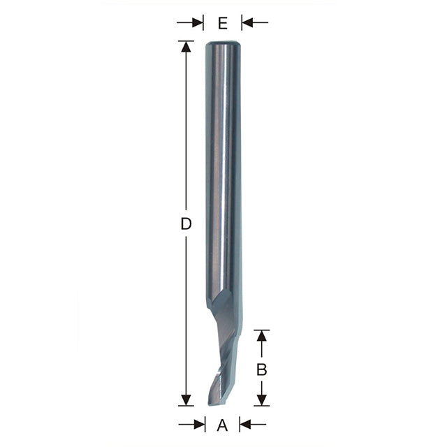 Single flute cutters HSS-E